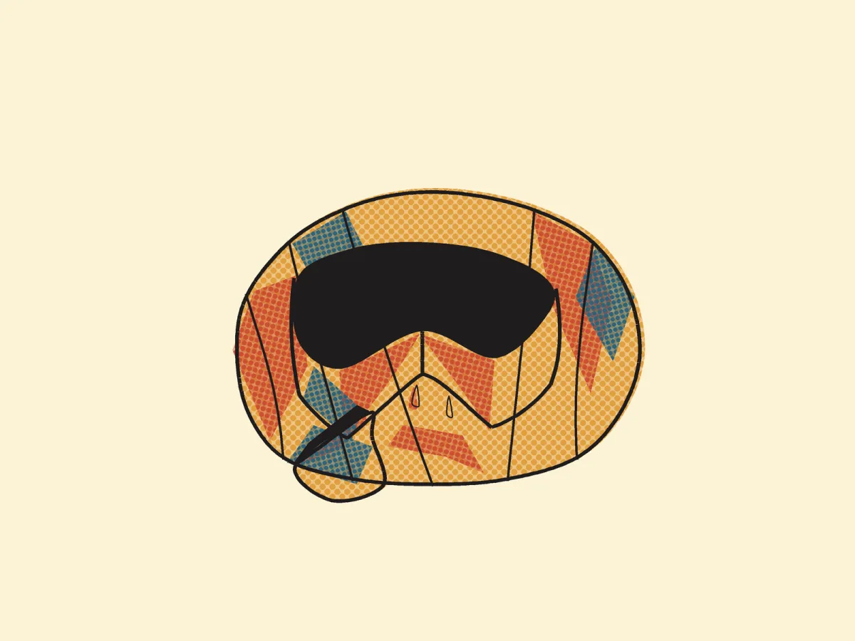 Basque Cheesecake, illustrated