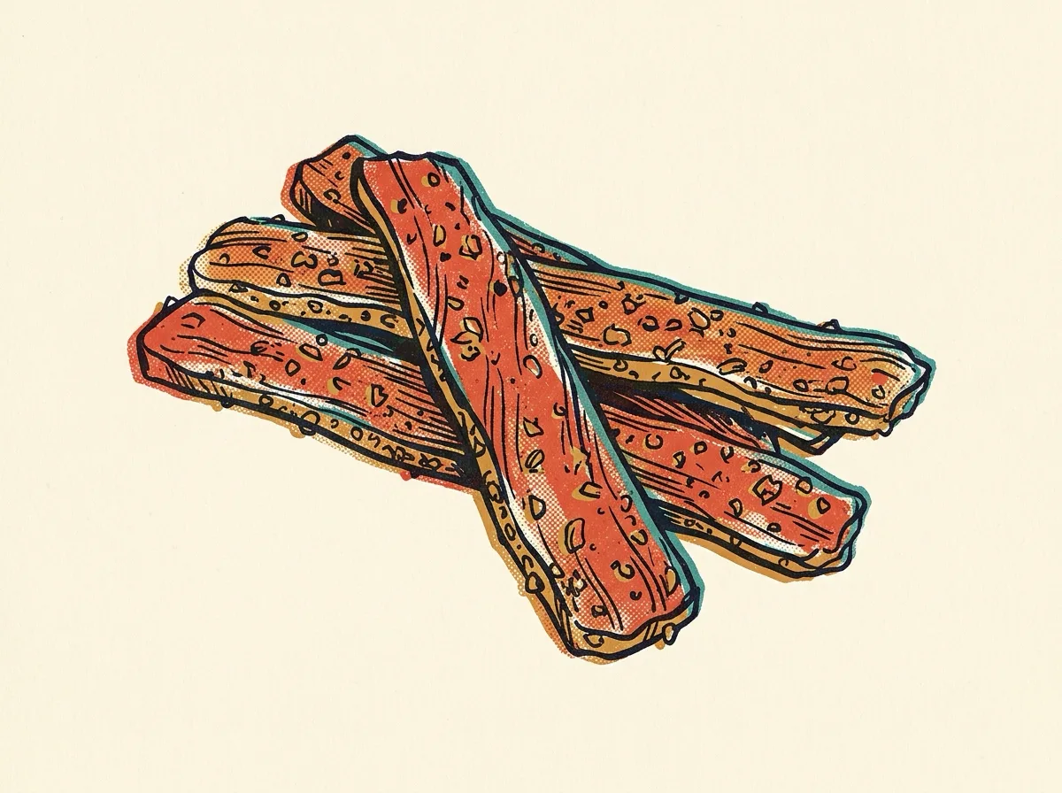 Biltong, illustrated