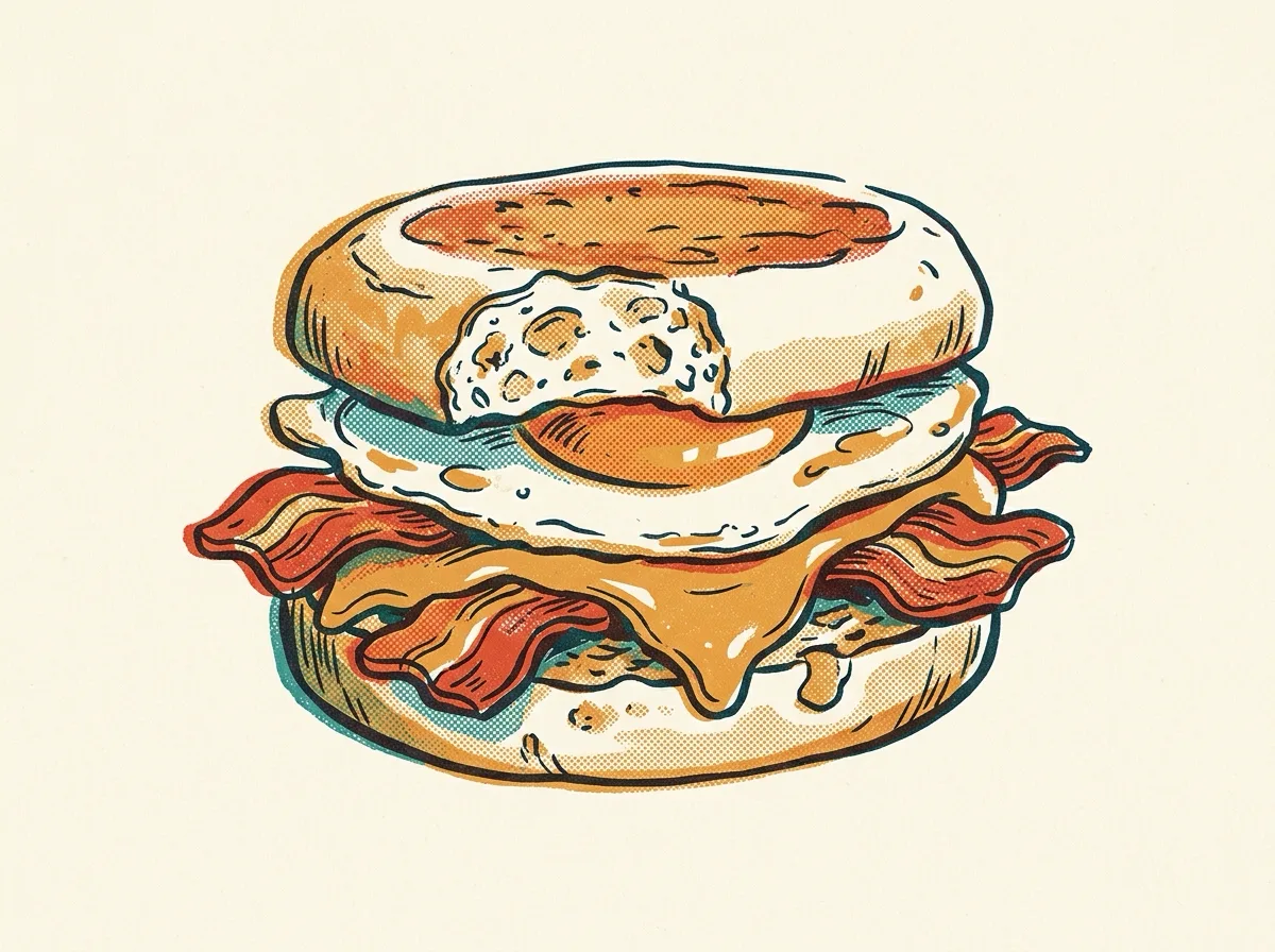 Brezel, illustrated