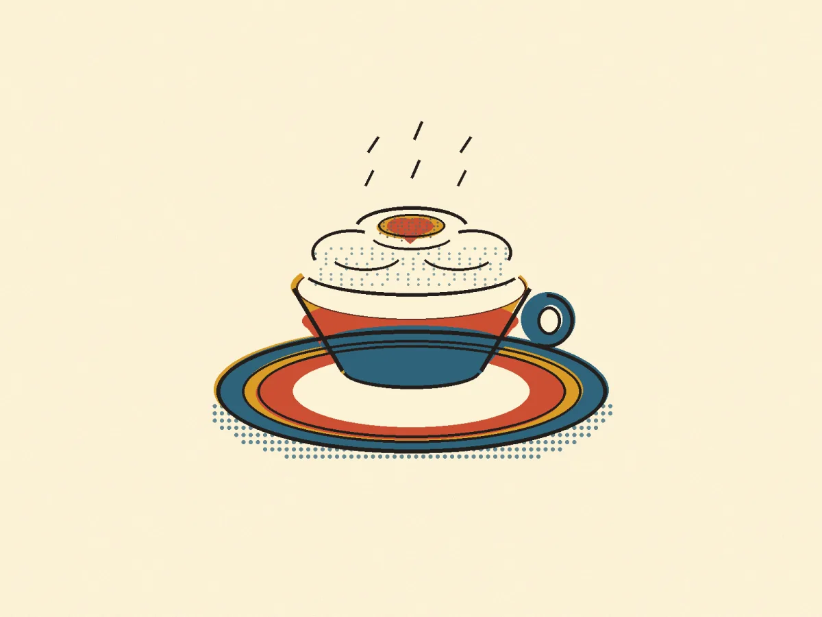 Cappuccino, illustrated