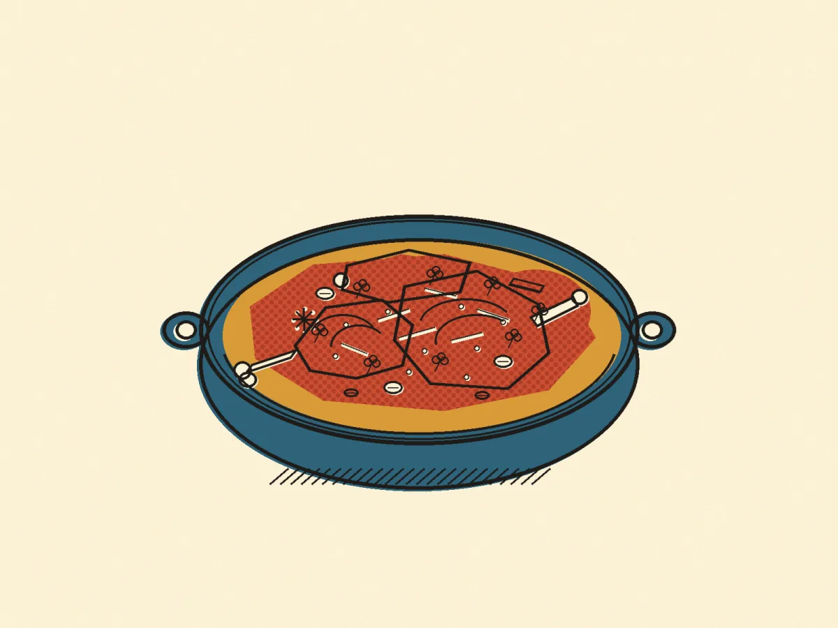 Chicken Curry, illustrated