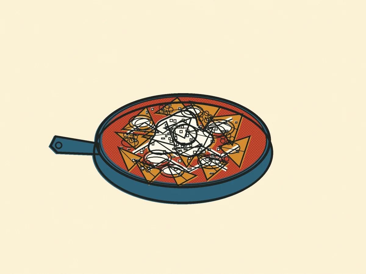 Chilaquiles, illustrated