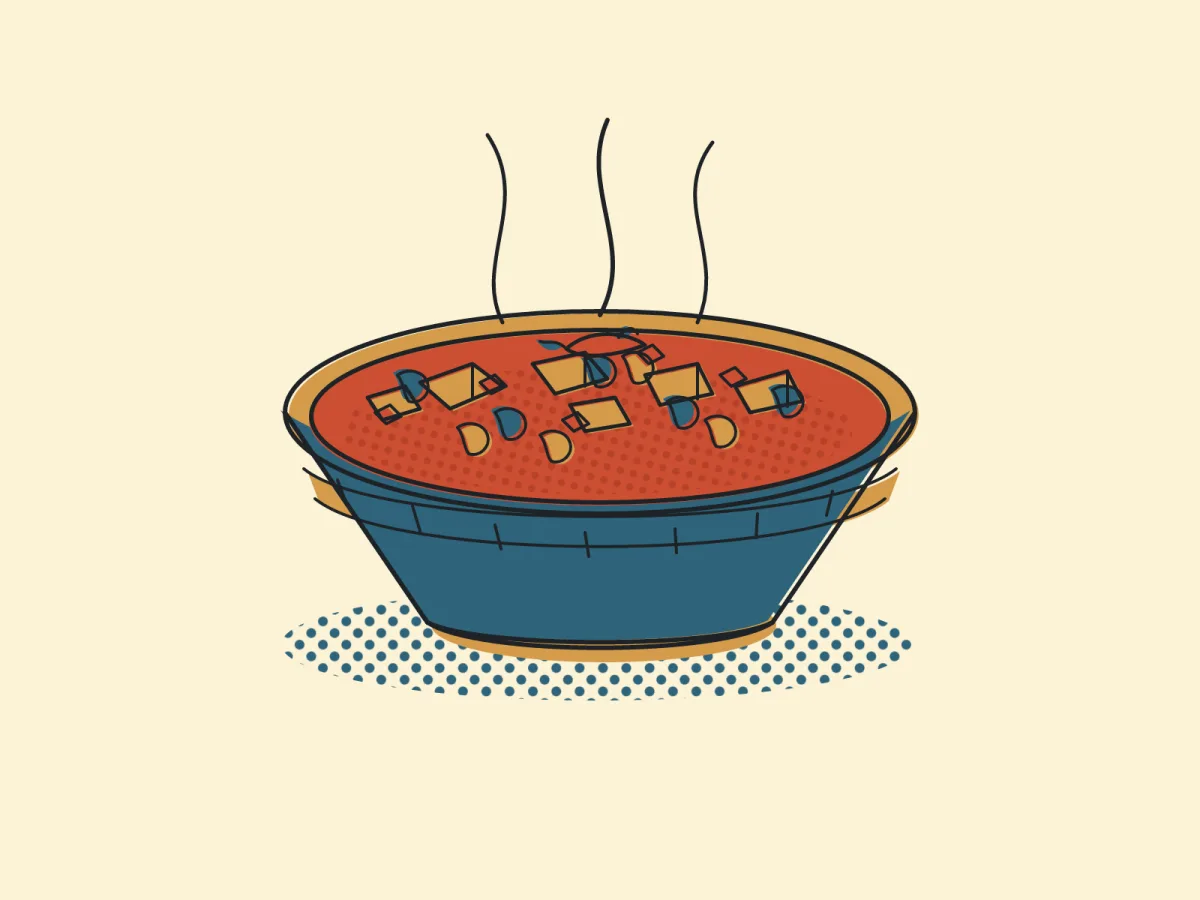 Chili con Carne, illustrated