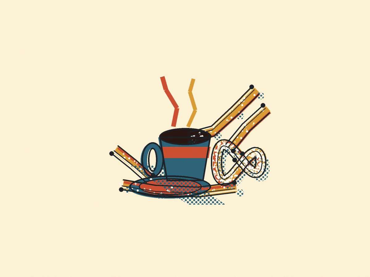 Churros con Chocolate, illustrated