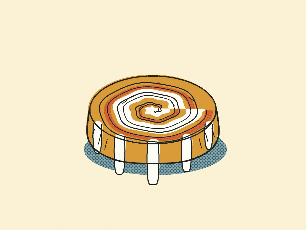 Cinnamon Roll, illustrated
