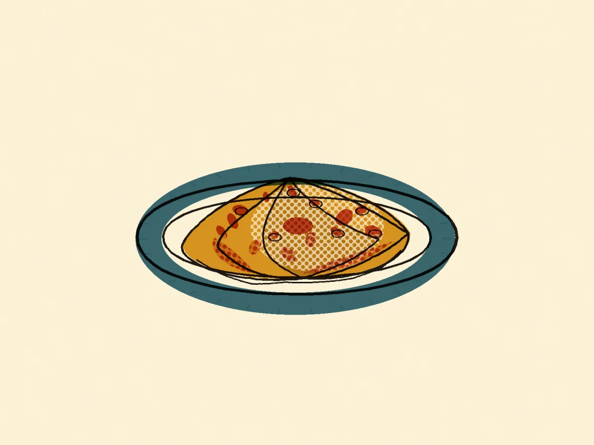 Crepe, illustrated