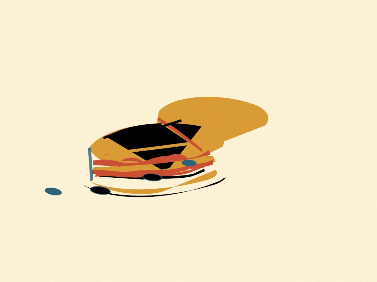 Cuban Sandwich, illustrated